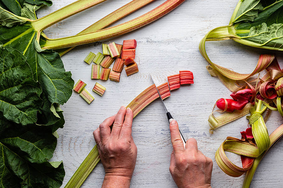 Crimson Cherry Rhubarb